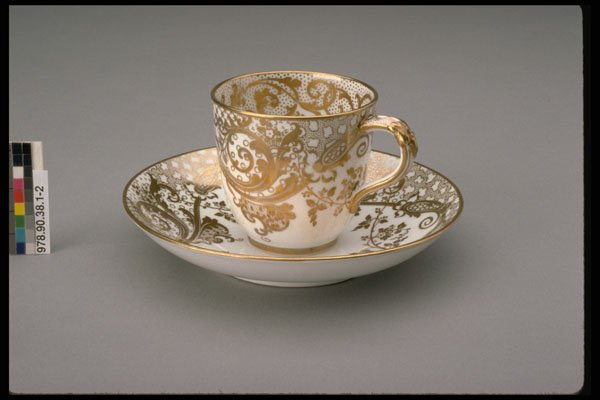 433010 Cup And Saucer A4 Photo Print