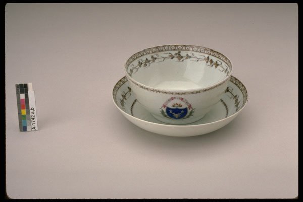 433037 Tea Bowl And Saucer A4 Photo Print