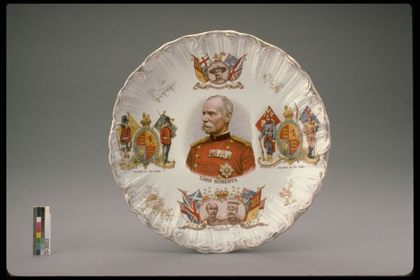 433071 Lord Roberts, Boer War Commemorative Plate A4 Photo Print