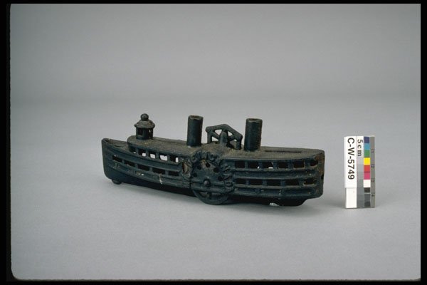 434002 Steamboat Coin Bank A4 Photo Print