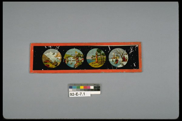 434007 Magic Lantern Slide A4 Photo Print
