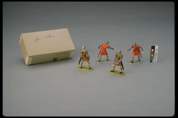 434010 Medieval Soldiers A4 Photo Print