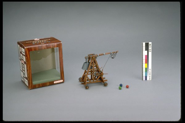 434014 Miniature Catapult A4 Photo Print