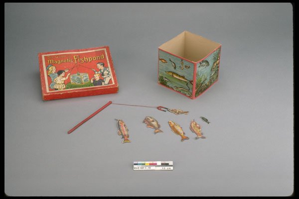 434016 Magnetic Fishpond Game A4 Photo Print
