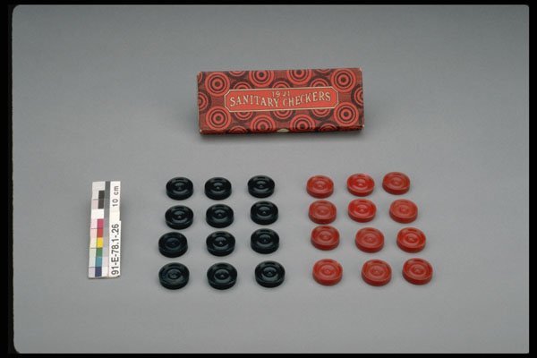 434017 Checkers A4 Photo Print
