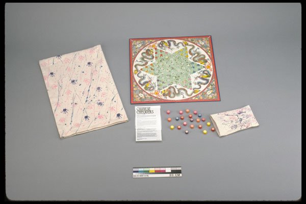 434047 Chinese Checker Set A4 Photo Print