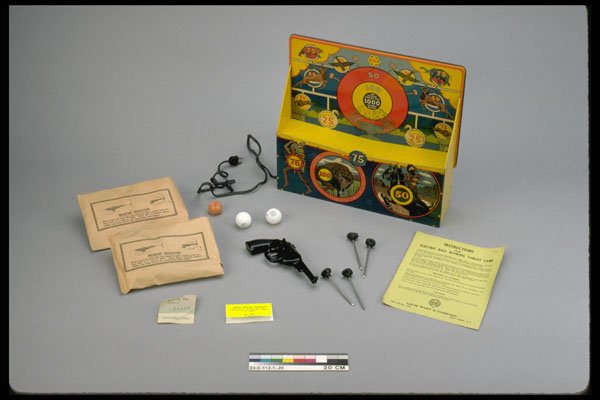 434049 Target Game A4 Photo Print