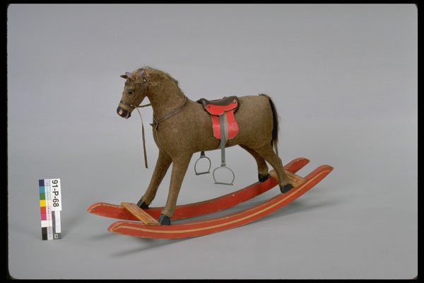 434062 Rocking Horse A4 Photo Print