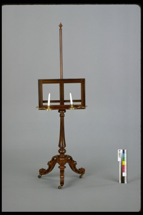 435012 Music Stand A4 Photo Print