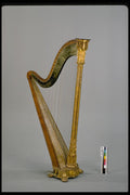 435028 Double Action Harp A4 Photo Print