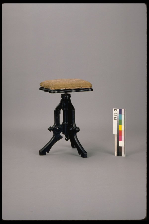 435064 Piano Stool A4 Photo Print