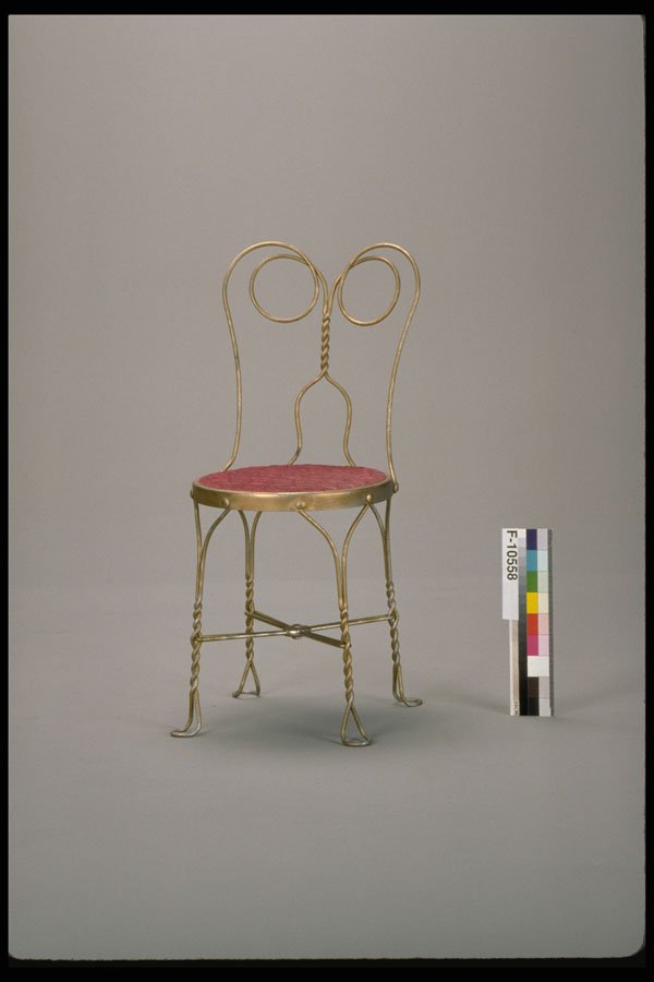 435074 Ice Cream Parlor Chair A4 Photo Print