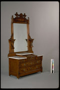 435082 Chest Of Drawers With Mirror A4 Photo Print