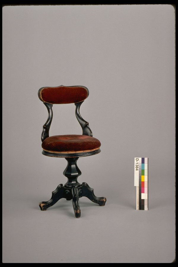 435084 Piano Stool A4 Photo Print