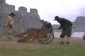 436005 Cannons Firing A4 Photo Print
