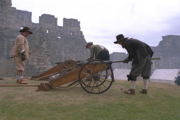 436005 Cannons Firing A4 Photo Print