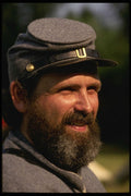 436007 Confederate Cavalryman, Civil War A4 Photo Print