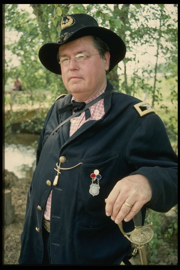 436012 Union Army Colonel, Civil War A4 Photo Print