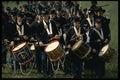 436014 Drummers Lead Union Column, Civil War A4 Photo Print