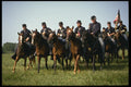 436024 Union Cavalry Moves Out, Civil War A4 Photo Print