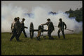 436026 Confederate Artillery Fire, Civil War A4 Photo Print