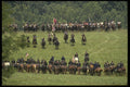 436030 Confederate Cavalry Charges Downhill, Civil War A4 Photo Print