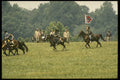 436032 Confederate Cavalry Charge, Civil War A4 Photo Print