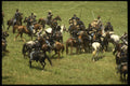436036 Mounted Cavalry Combat, Civil War A4 Photo Print