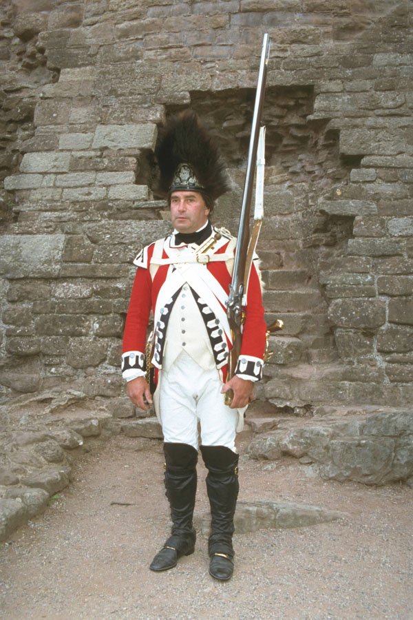 436055 King's Soldier, Goodrich Castle, Hereford A4 Photo Print