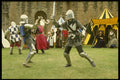 436064 Sword Fighting At Kenilworth Castle A4 Photo Print