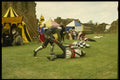 436069 Sword Fighting At Kenilworth Castle A4 Photo Print