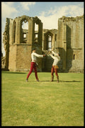 436081 Sword Fighting At Kenilworth Castle A4 Photo Print