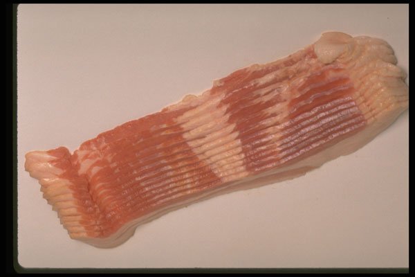 437049 Raw Bacon A4 Photo Print