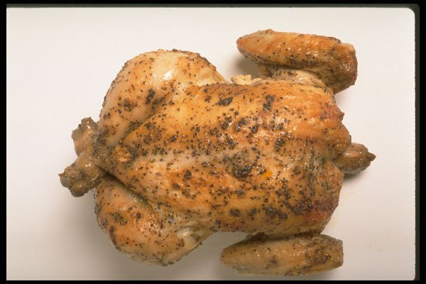 437052 Whole Roasted Chicken A4 Photo Print