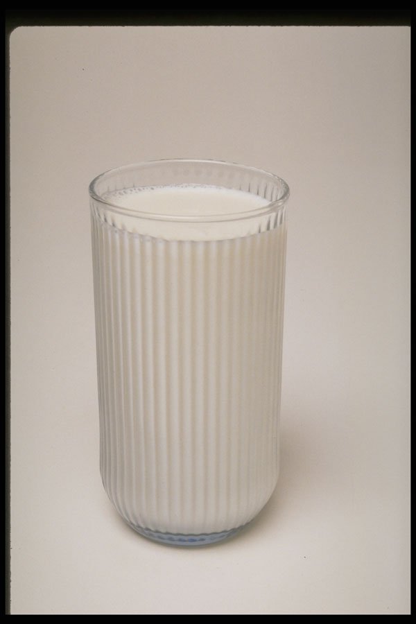 437086 Glass Of Milk A4 Photo Print
