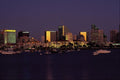 438005 Skyline At Sunset A4 Photo Print