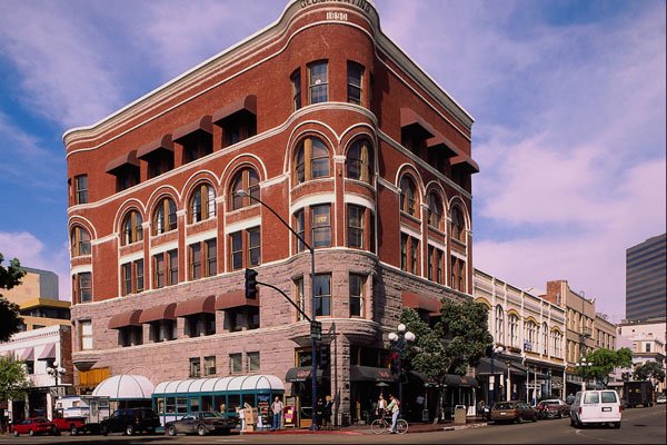 438057 Gaslamp Quarter A4 Photo Print