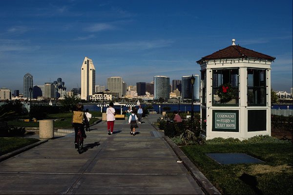 438079 The Old Ferry Landing, Coronado Island A4 Photo Print