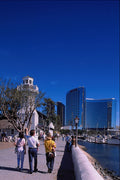 438080 Promenade, Seaport Village A4 Photo Print