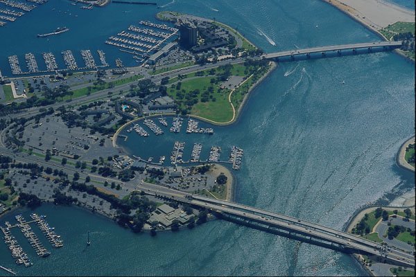 438081 Aerial View, Shelter Island A4 Photo Print