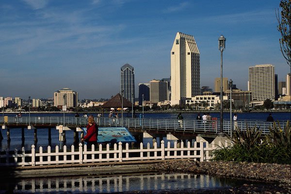438084 Old Ferry Landing, Coronado Island A4 Photo Print