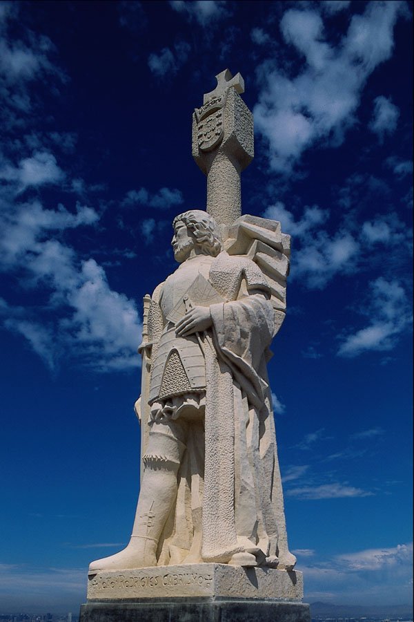 438089 Statue Of Juan Rodriguez Cabrillo, Point Loma A4 Photo Print