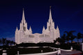 438091 Mormon Temple, North County A4 Photo Print
