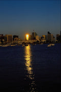 438092 Sunset At The Embarcadero A4 Photo Print