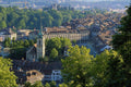 439006 View Of Old Bern Overlooking The Nydegg Church A4 Photo Print