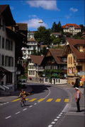 439011 Swiss Schoolchildren Taking Traffic Safety Education A4 Photo Print