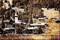 439014 St. Stephen Village And Church A4 Limited Edition Watercolour Print