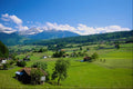 439032 Typical Farmland Outside Spiez Village A4 Photo Print