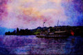 439037 Swiss Transport Boat _Stadt Luzern_ A4 Limited Edition Watercolour Print