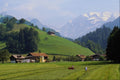 439057 Swiss Women Working In Hayfields Near Reichenbach A4 Photo Print